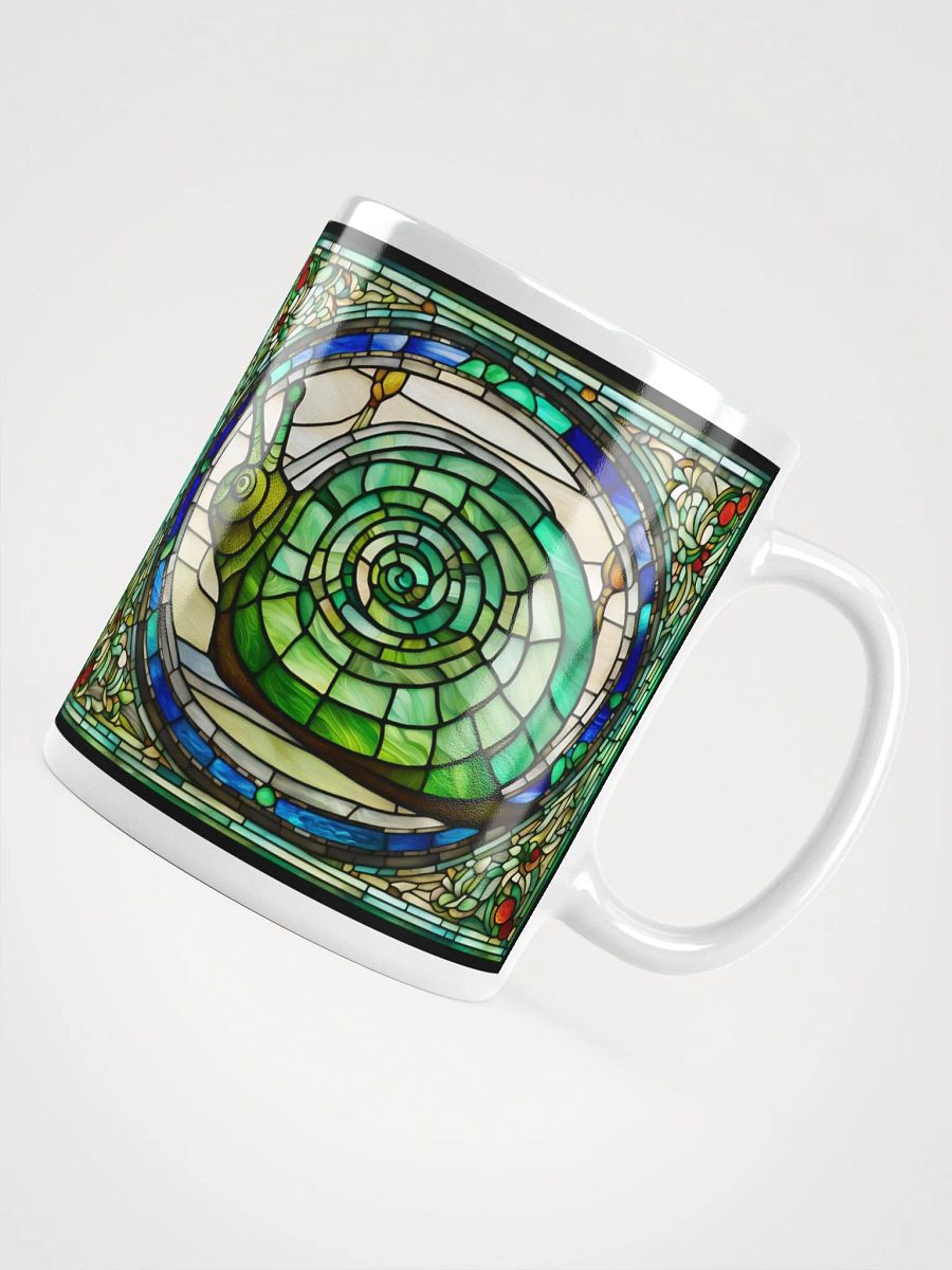 #001 Wise Old Oscar Snail Glass Mug product image (8)