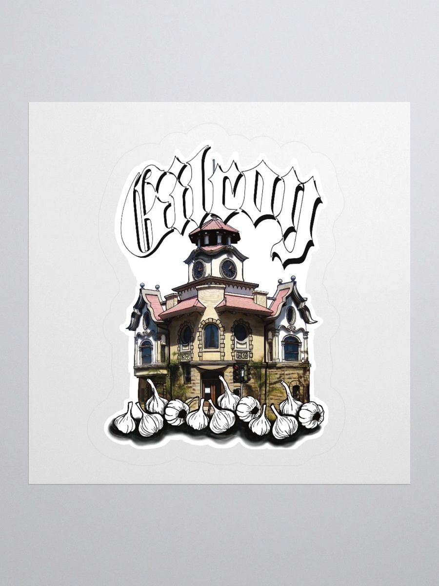 Gilroy City Hall Sticker product image (1)
