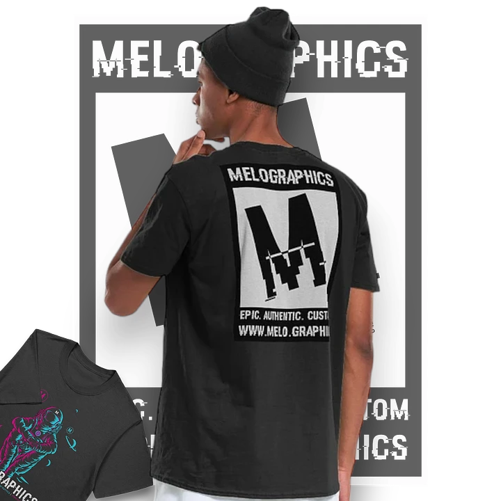 #MeloCrew Vibes: Duotone - Basic T-Shirt | #MadeByMELO product image (1)