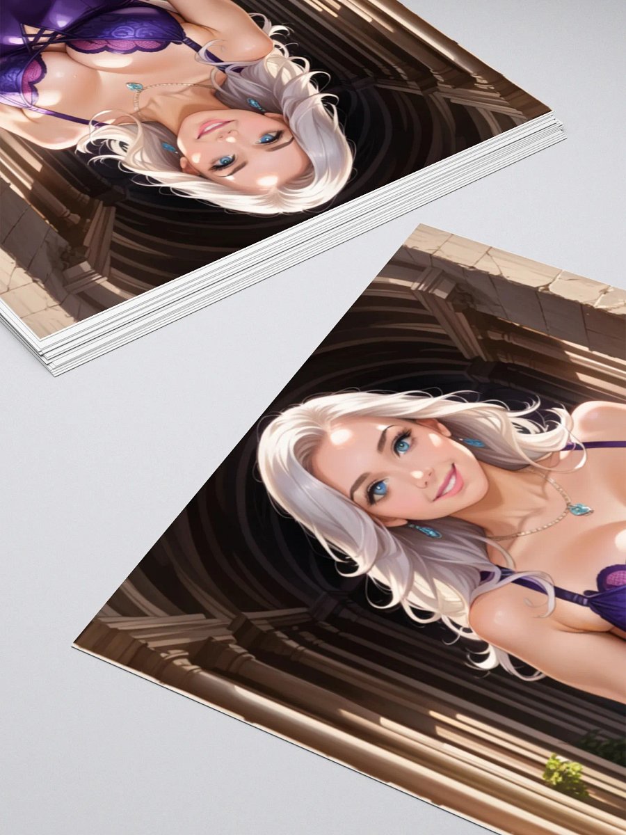 Silver Siren Kiss Cut Stickers product image (12)