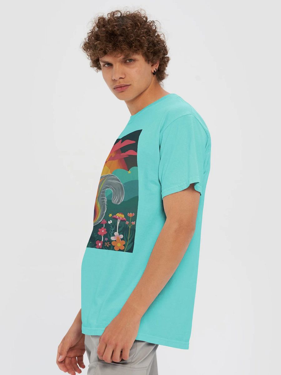 Vintage Comfort: Garment-Dyed Cotton Tee product image (6)