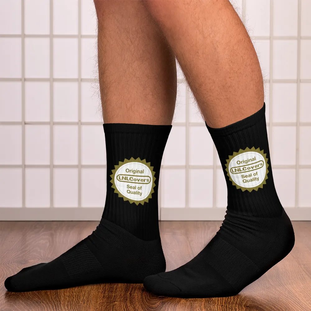 LNLCovers Seal of Quality - Black Socks product image (12)