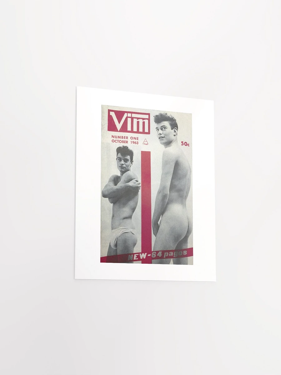 VIM Magazine Cover (Number One - October 1963) - Print product image (3)