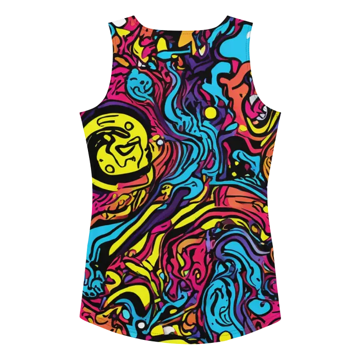 Supernova Dodgeball Club All-Over Print Women's Tank Top product image (2)