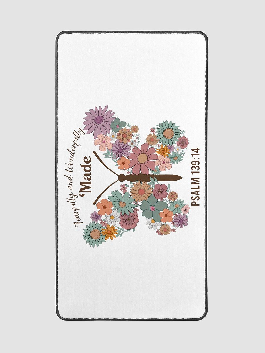 Fearfully & Wonderfully Made - Psalm 139:14 Desk Mat product image (2)