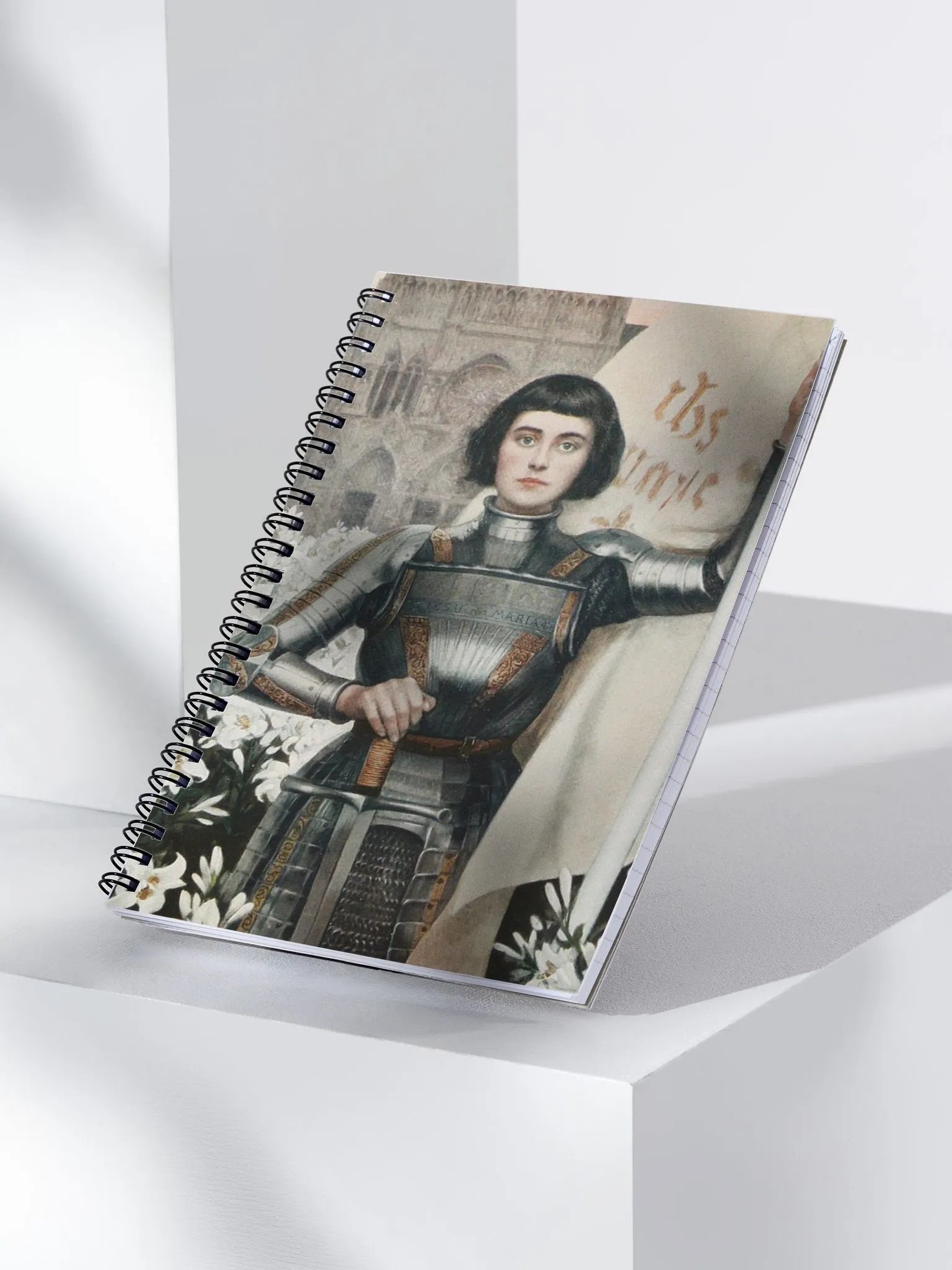 ''Jeanne d'Arc (Joan of Arc)'' by Albert Lynch Spiral Notebook product image (2)