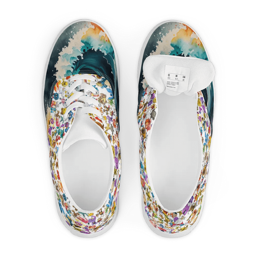 Whimsical Creature Carnival Canvas Shoes product image (7)