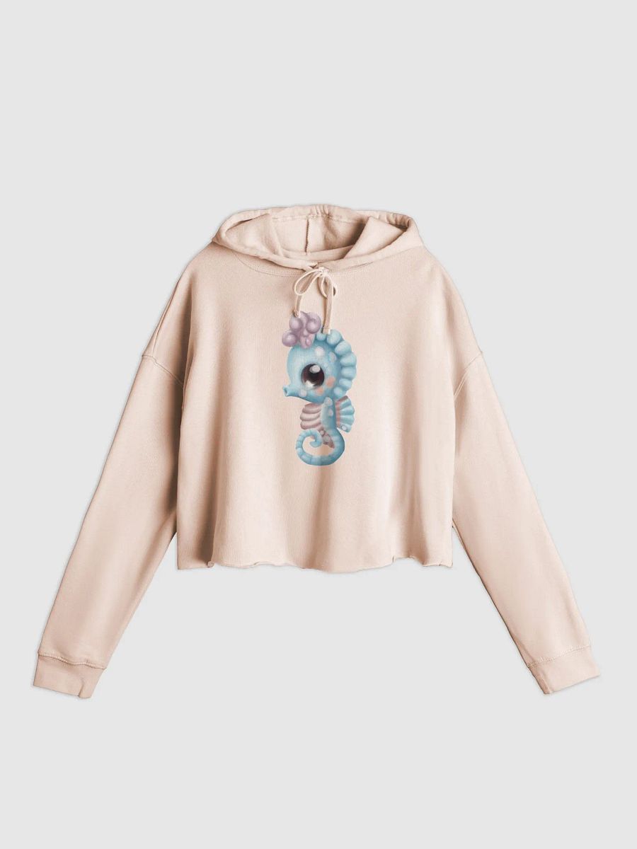 Seahorse Cutie Crop Hoodie product image (1)