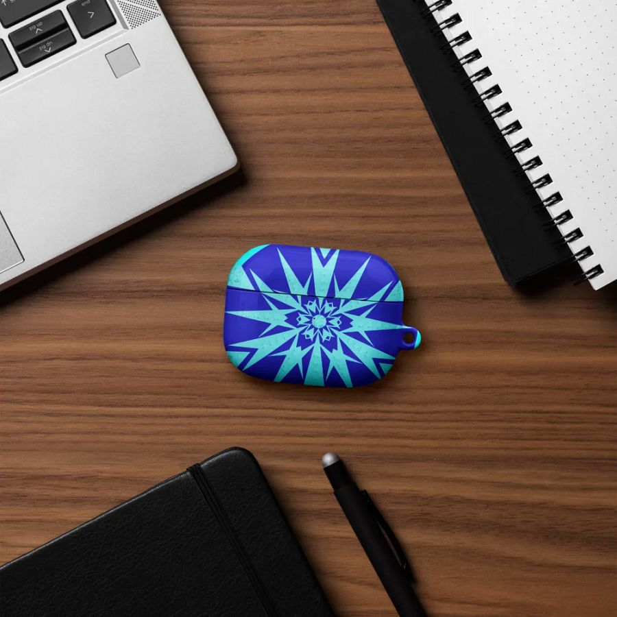 snowflake ear pod case product image (50)