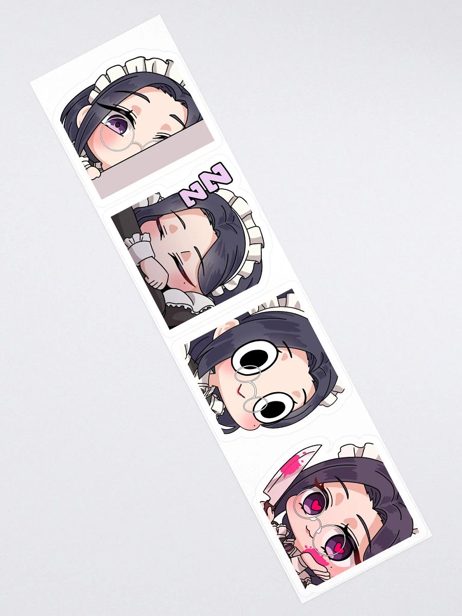 Maid Memoria Chibi Sticker Set B (4-in-1) product image (2)