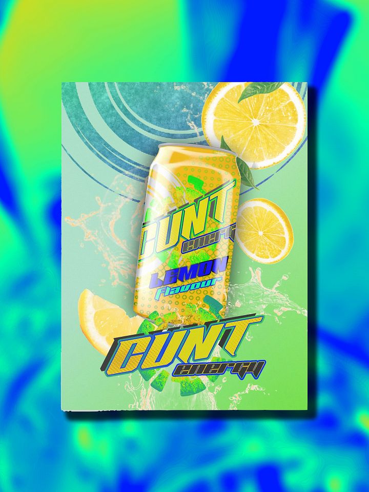 CUNT ENERGY > Lemon Flavour product image (1)