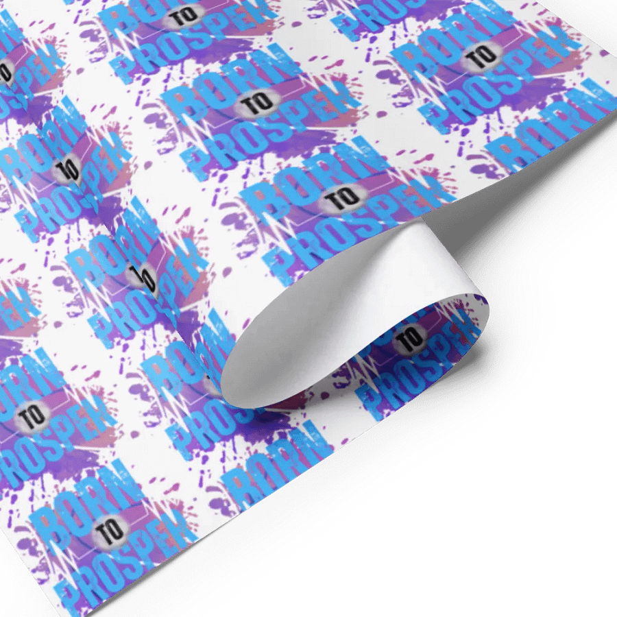 Born To Prosper Wrapping Paper Set product image (7)