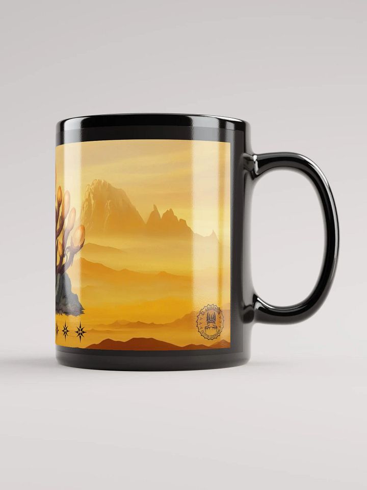 Desert Oasis Ceramic Coffee Mug - Vibrant Cactus Design Radiantia celestis product image (2)