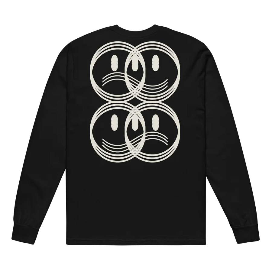 If Fine Long Sleeve Tee (Black) product image (2)
