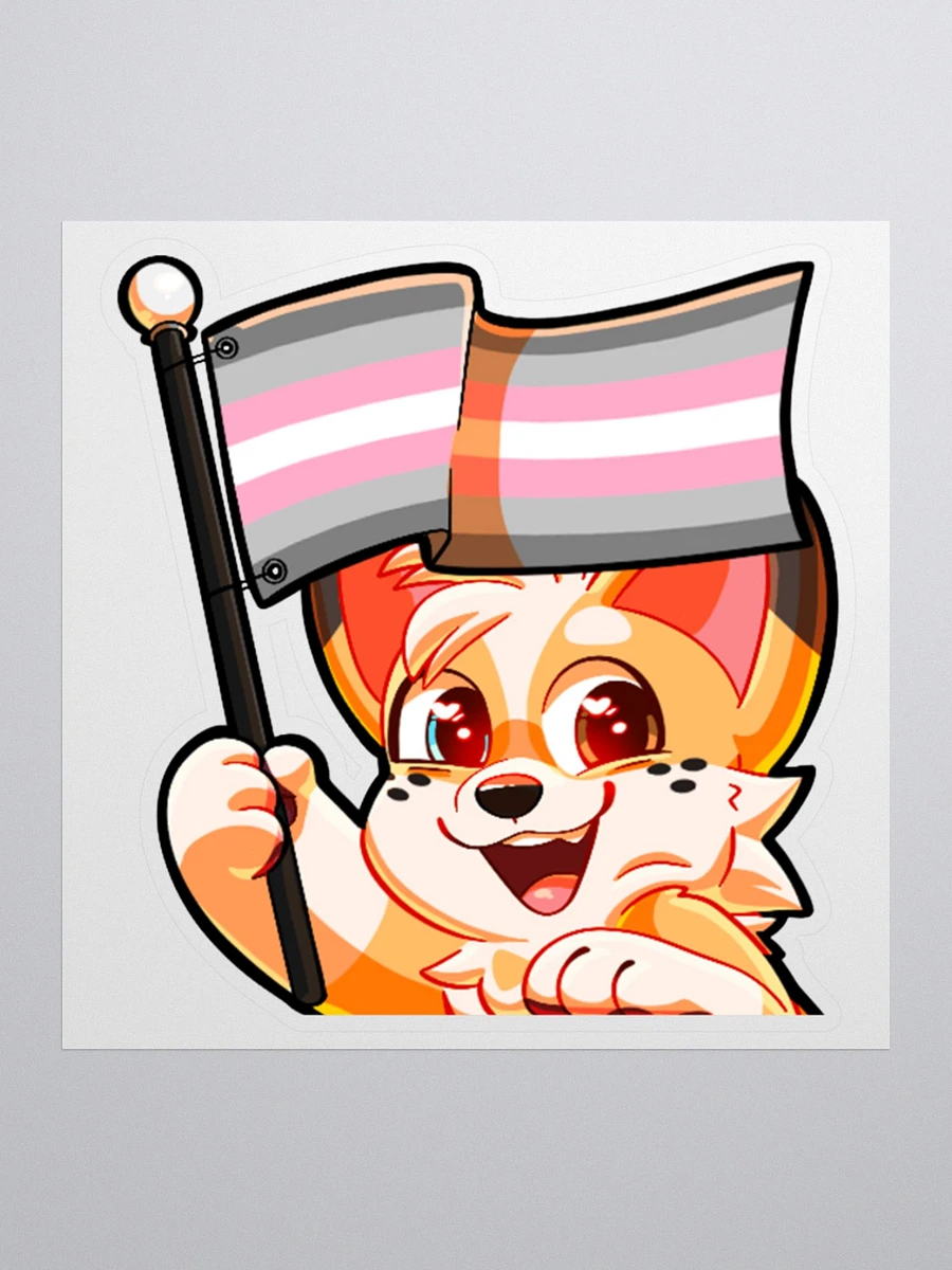 Demigirl Pride Sticker product image (1)