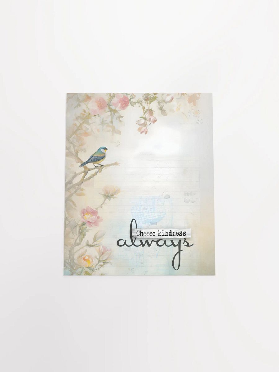 Choose Kindness Always Inspirational Poster product image (8)