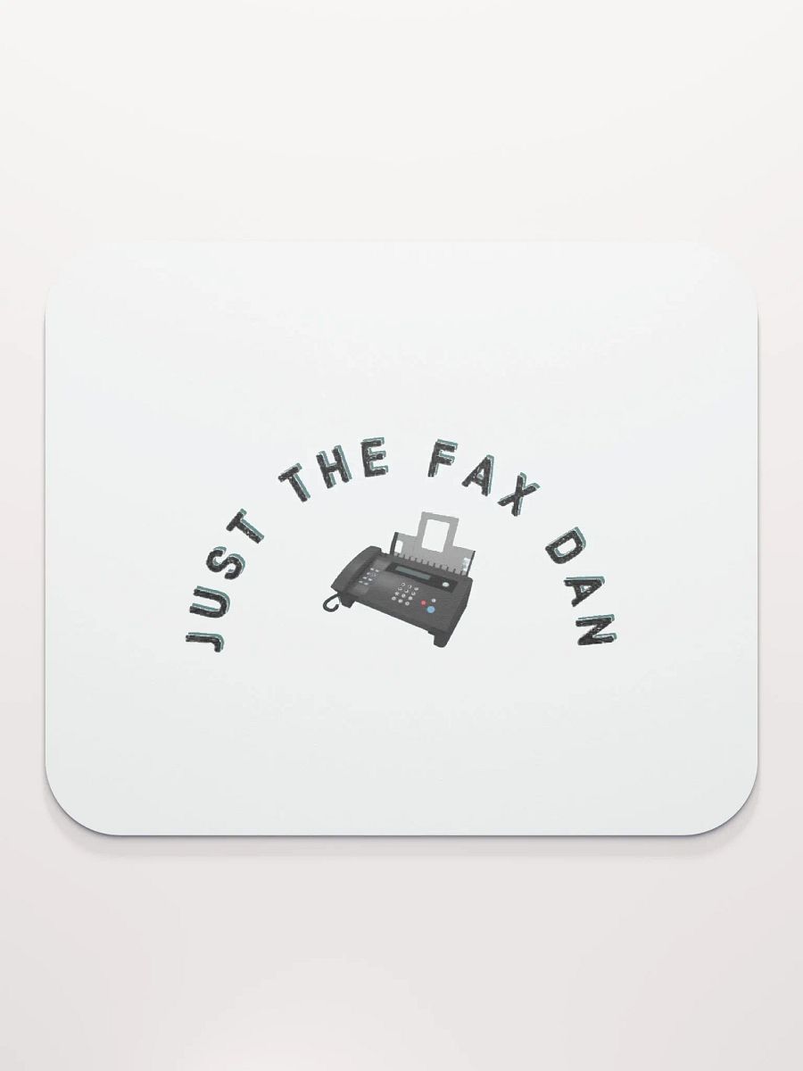 Just The Fax Mouse Pad product image (2)