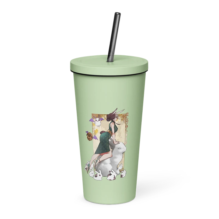 Pumpkin Mage: Year of the Rabbit - Insulated Tumbler w/ Straw product image (1)