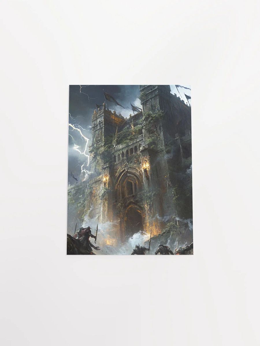 Epic Battle at the Ruined Fortress Poster product image (22)
