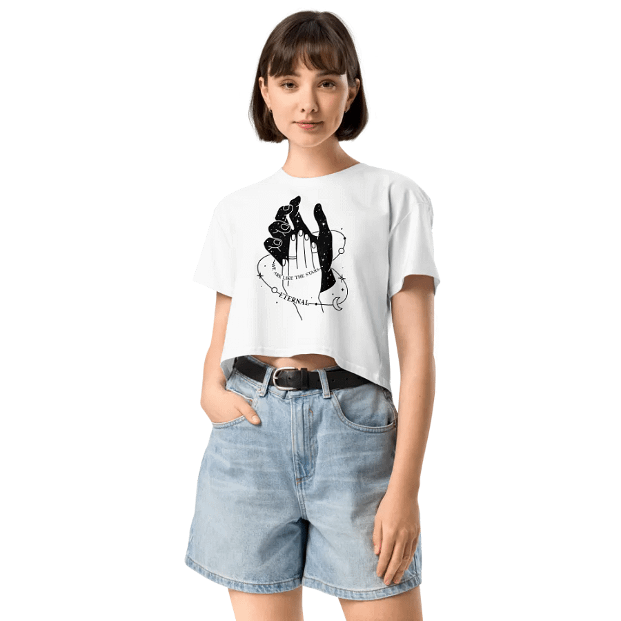 We Are Like The Stars Women's Premium Crop Top product image (96)