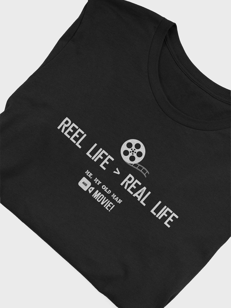 Reel Life > Real Life Tee (light font) product image (5)