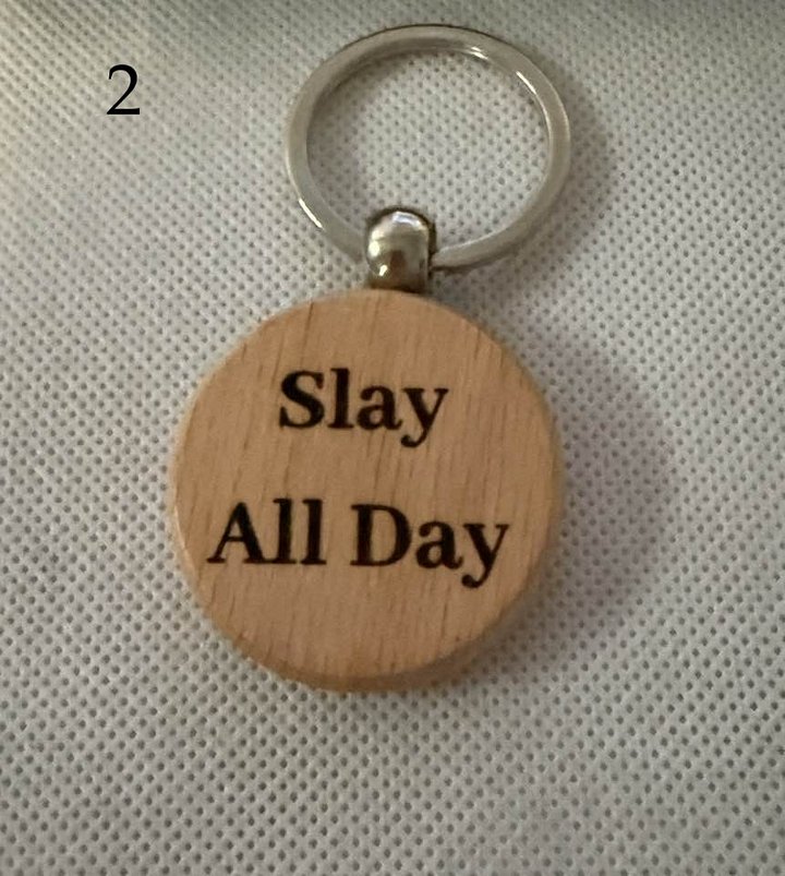 LGBTQ+ Wooden Engraved Keychains | Pride, Love & Identity Designs | Handmade & Meaningful (2) product image (2)