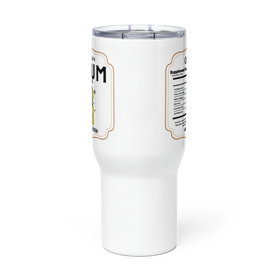 Copium Steel Travel Mug with Handle product image (2)