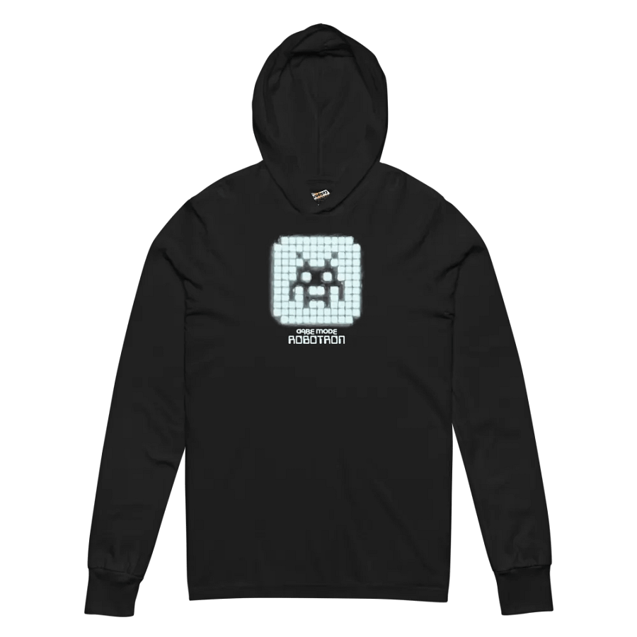 GABE Robotron Mode Long Sleeve Hoodie Tee product image (2)