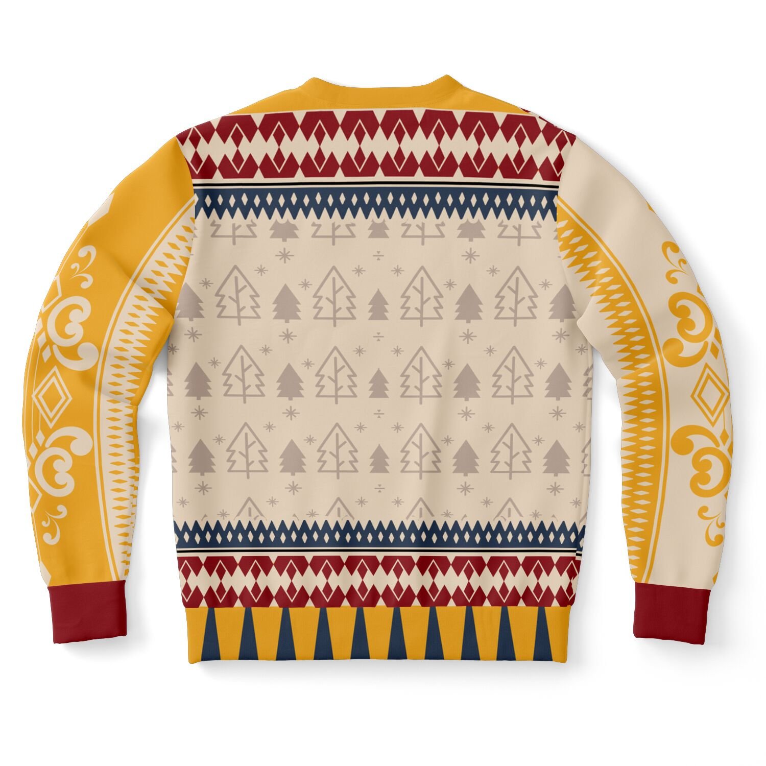 "Pass Joints Not Judgement" Sweatshirt | Retro Stoner Holiday Sweater | 420 Christmas Party Outfit product image (10)