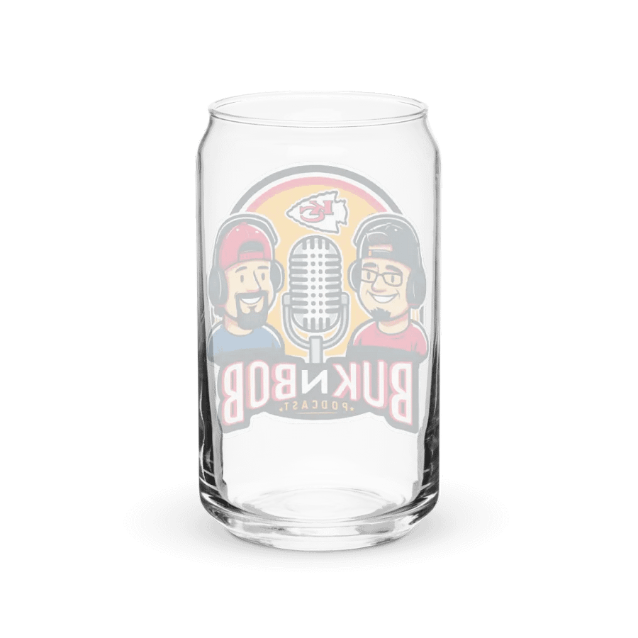 Buk N Bob Podcast Can-Shaped Glass product image (6)