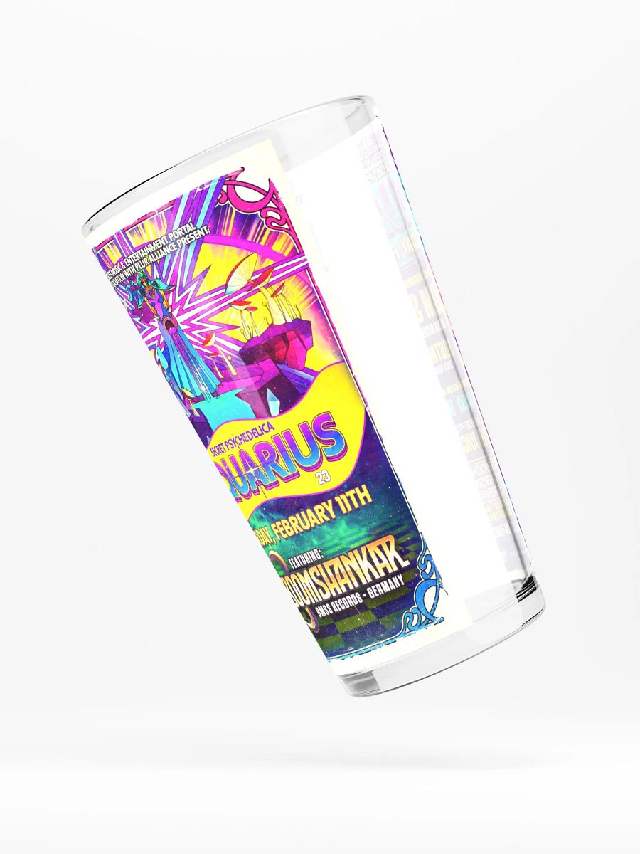 Aquarius 2023 Shaker Pint Glass product image (3)