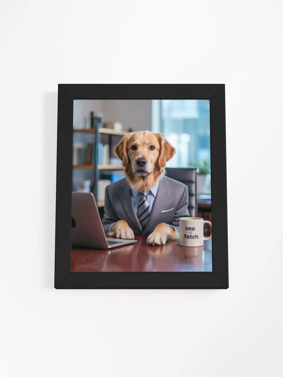 Business Pup CEO Poster product image (2)