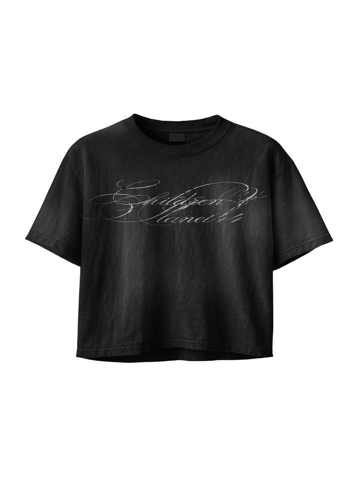 Script Tee - Black product image (1)
