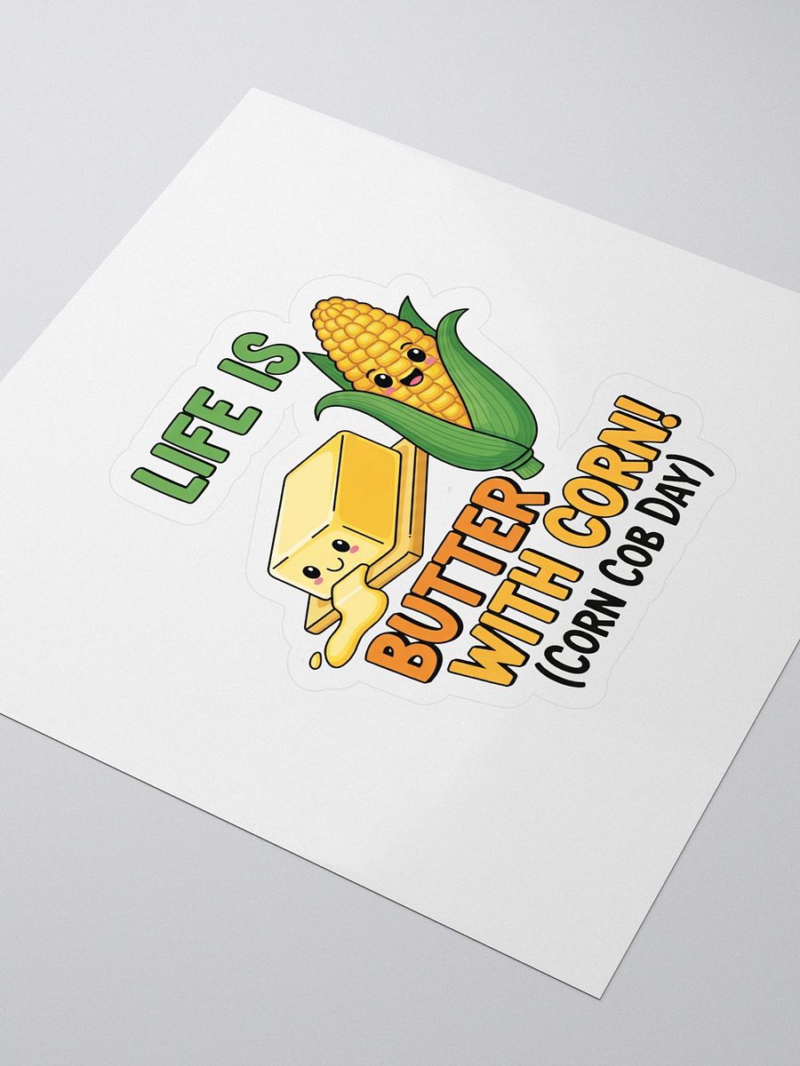 Corn-Style Kiss Cut Stickers product image (3)
