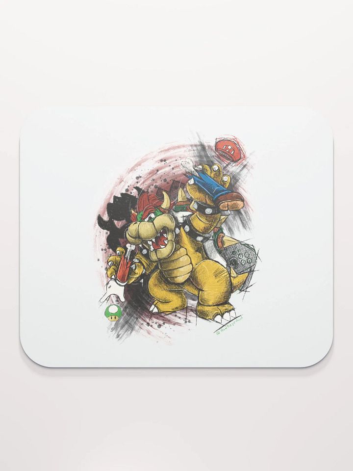 Bowser by StephyJ Mouse Pad product image (2)