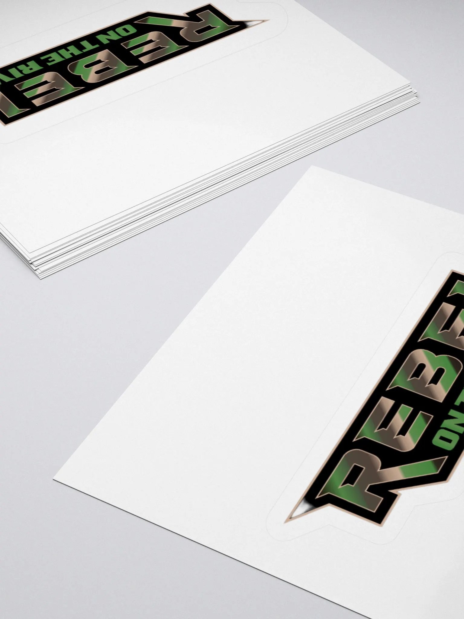 Rebel On The River Kiss Cut Stickers product image (13)