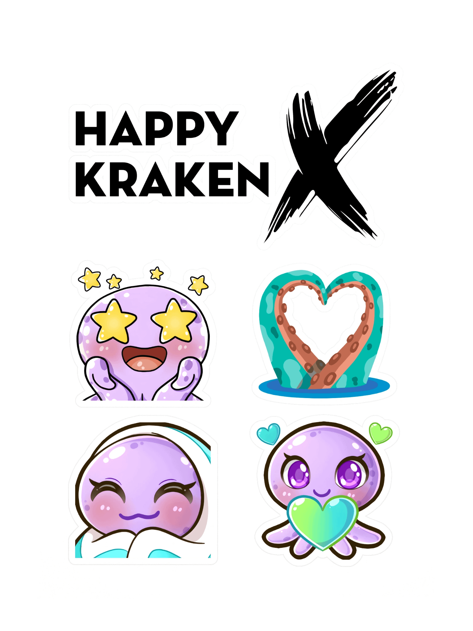 Kraken Sticker Sheet product image (1)
