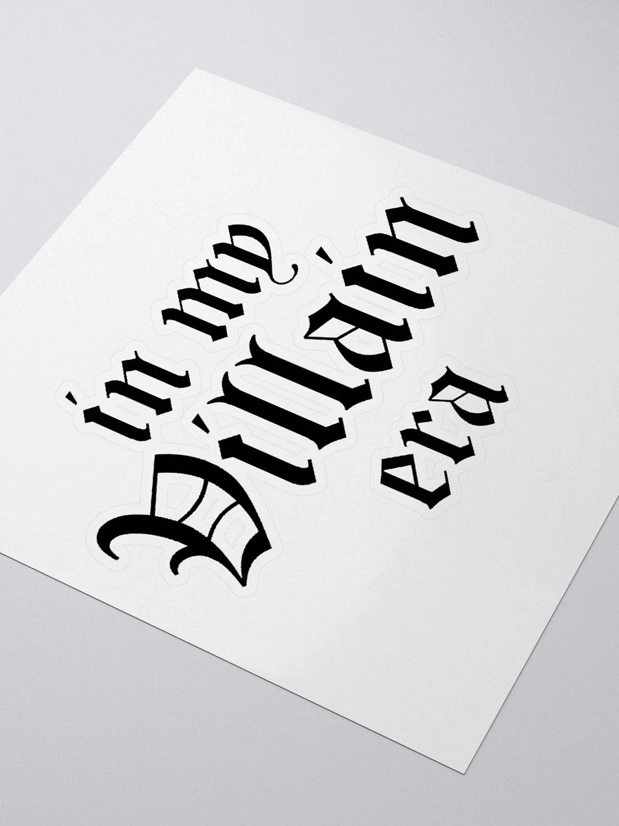 Villain sticker product image (3)