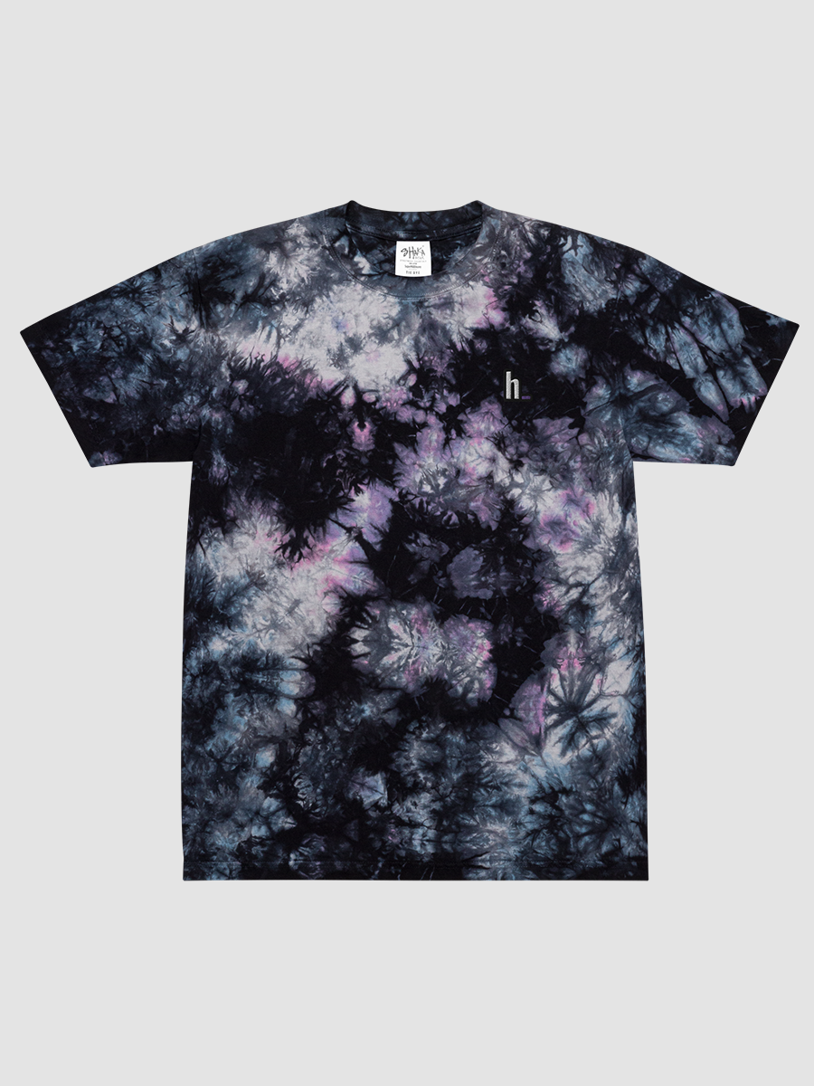 Spacegodzilla - T-Shirt (Crystal Purple Tie Dye) | Size: XL by Cavitycolors