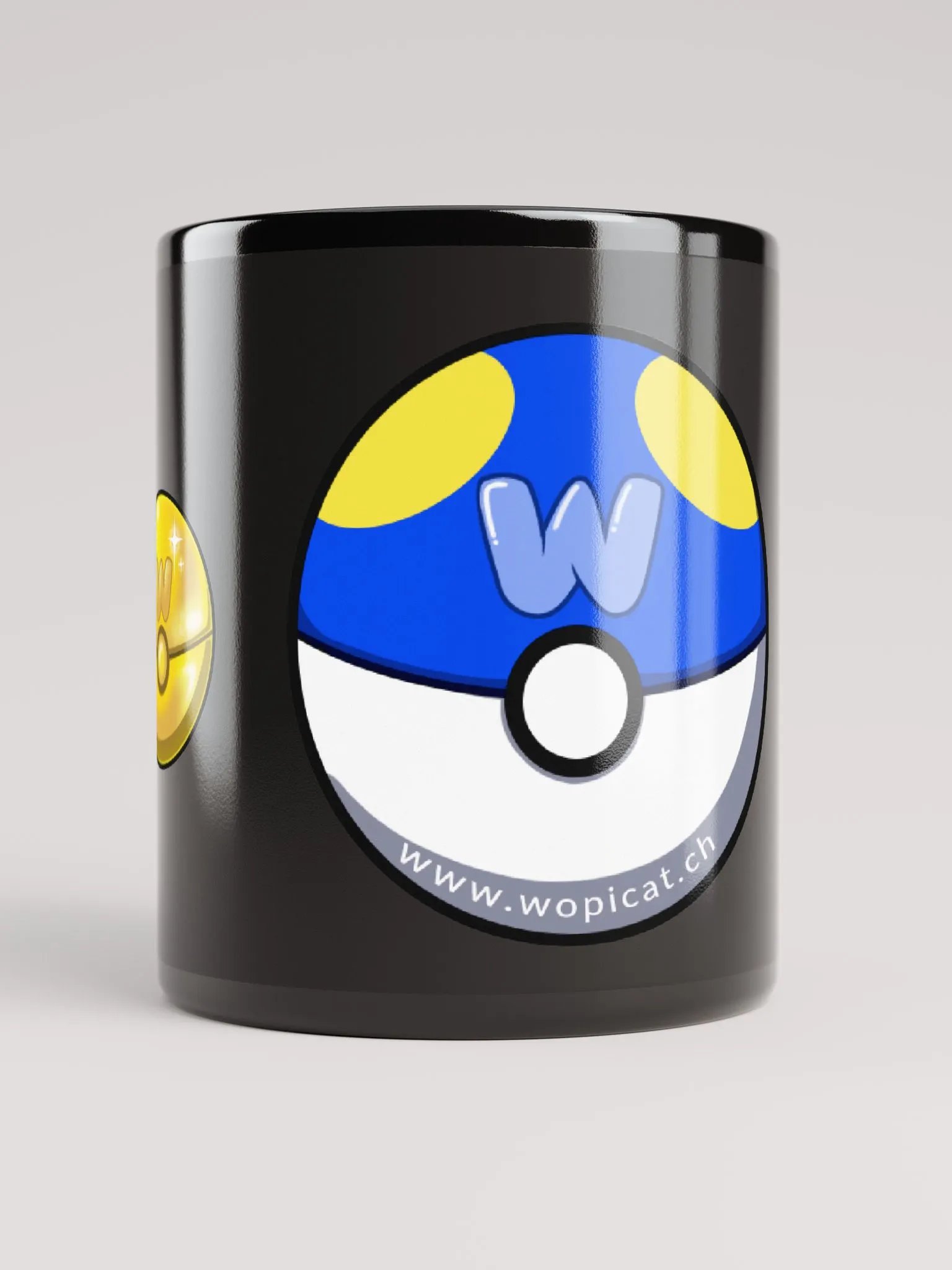 wopiCatch Mug w/ OG Balls (Black) product image (1)
