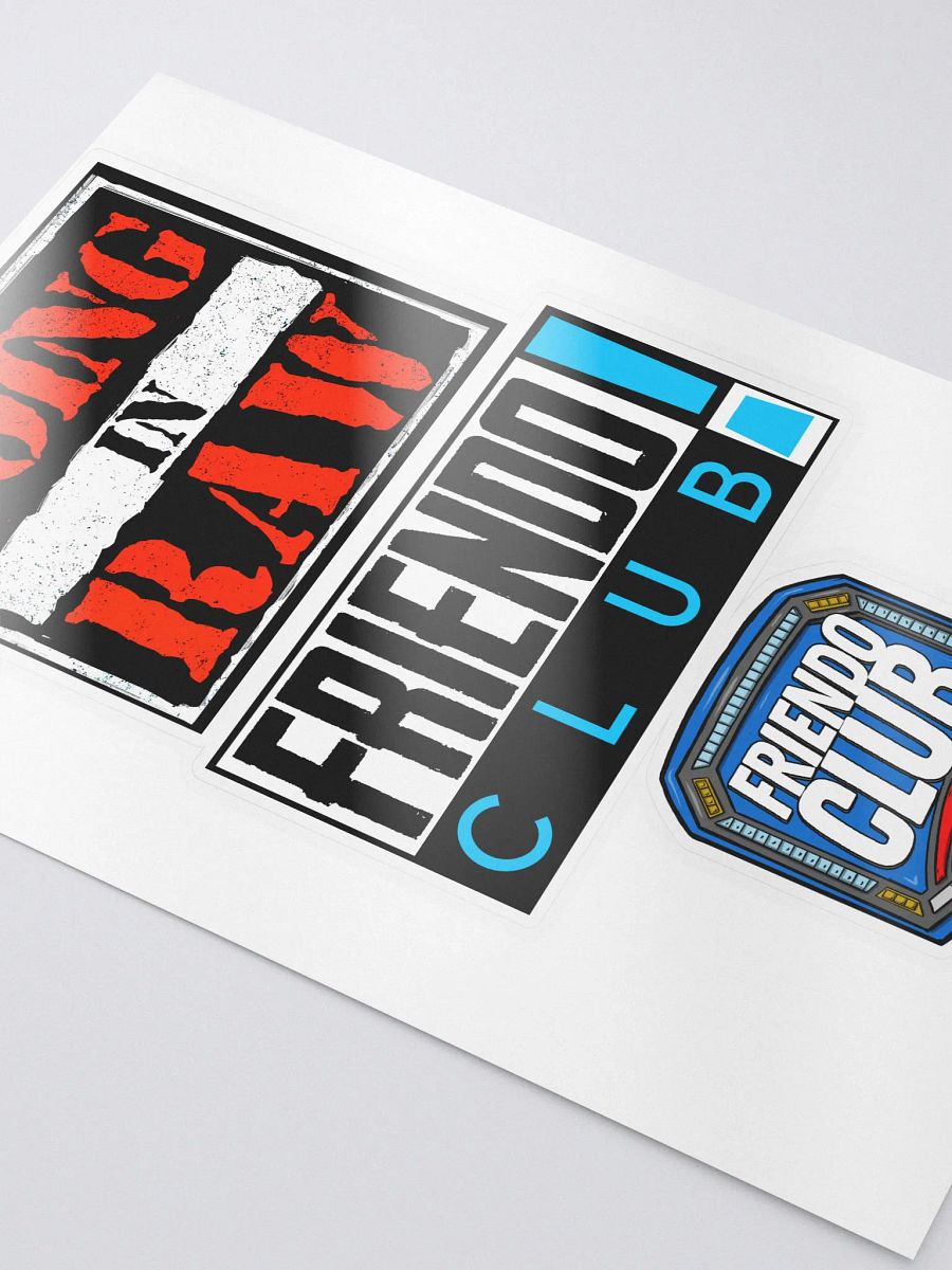 Friendo Club Sticker Sheet 3 product image (3)