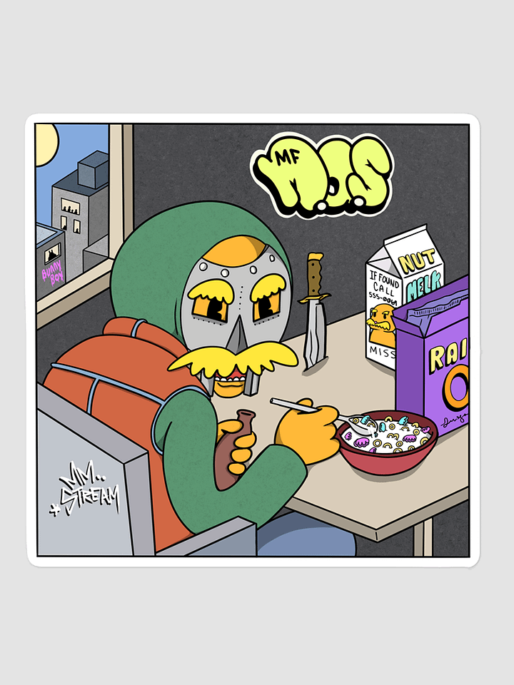 MF NAS Album Cover Stickers product image (1)