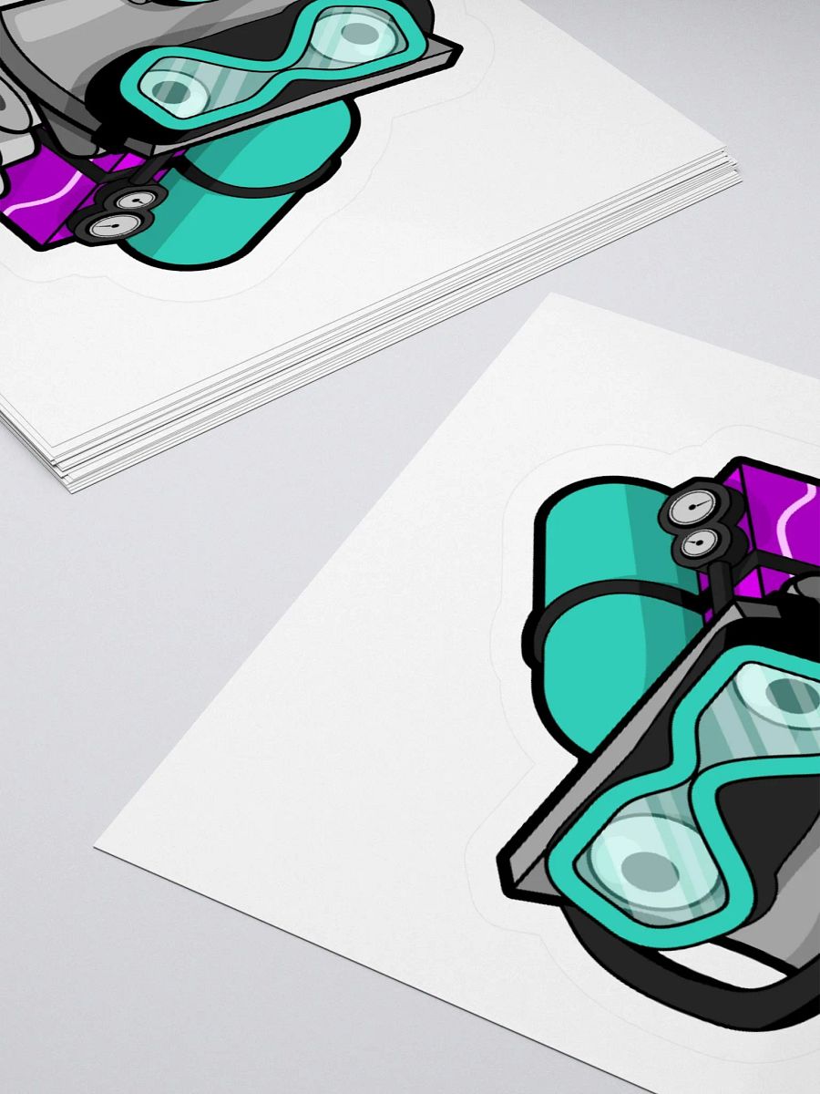 Scuba Diving Dozer Sticker product image (4)