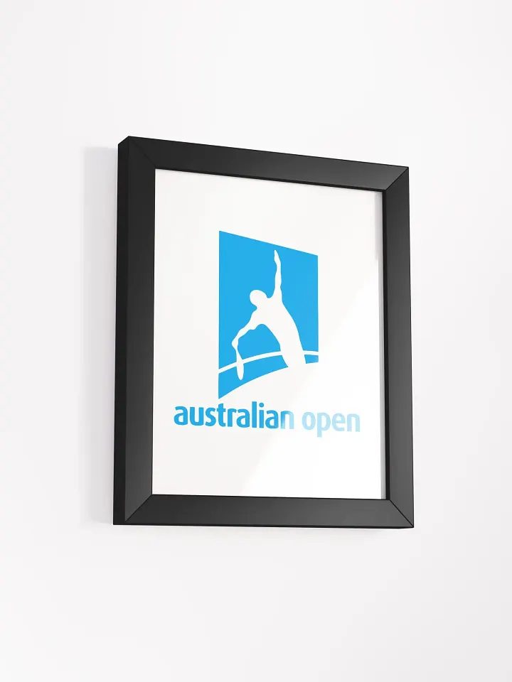 Australian Open Silhouette: Framed Matte Poster product image (50)