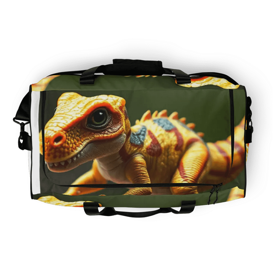 Dino Vibe All-Over Duffle Bag product image (6)