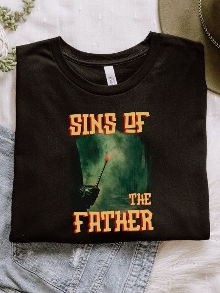 Dramione Sins of the Father Fanfiction Vintage Pulp Mystery Harry Potter Shirt product image (5)