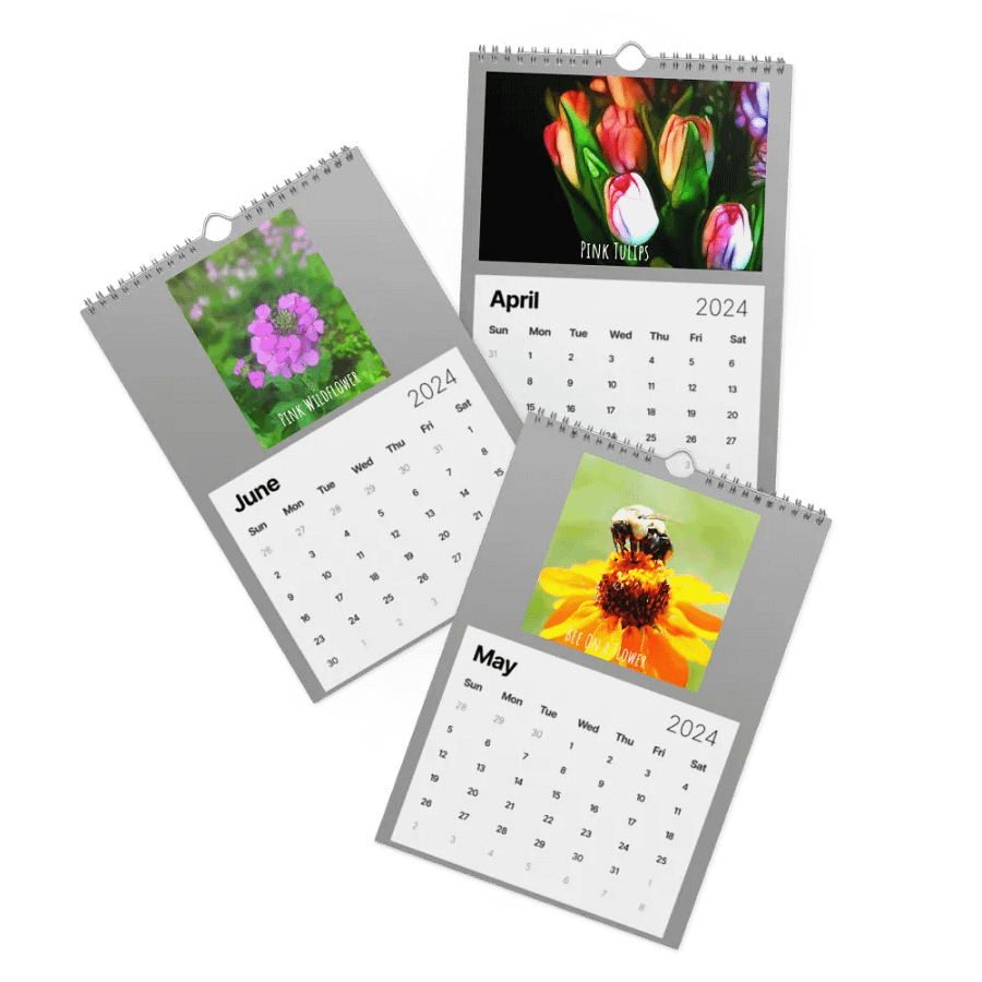 Flower Art 2024 Calendar product image (2)