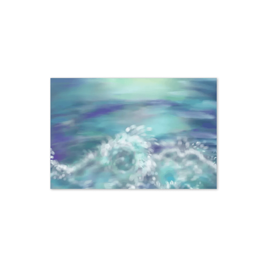 Ocean Wave Card product image (6)