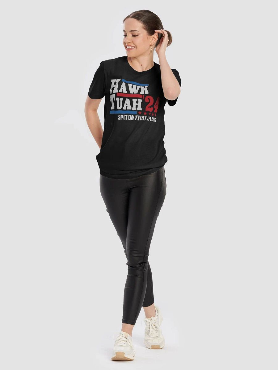 Hawk Tuah 2024 shirt, funny America Tshirt, sassy saying viral meme tee product image (10)