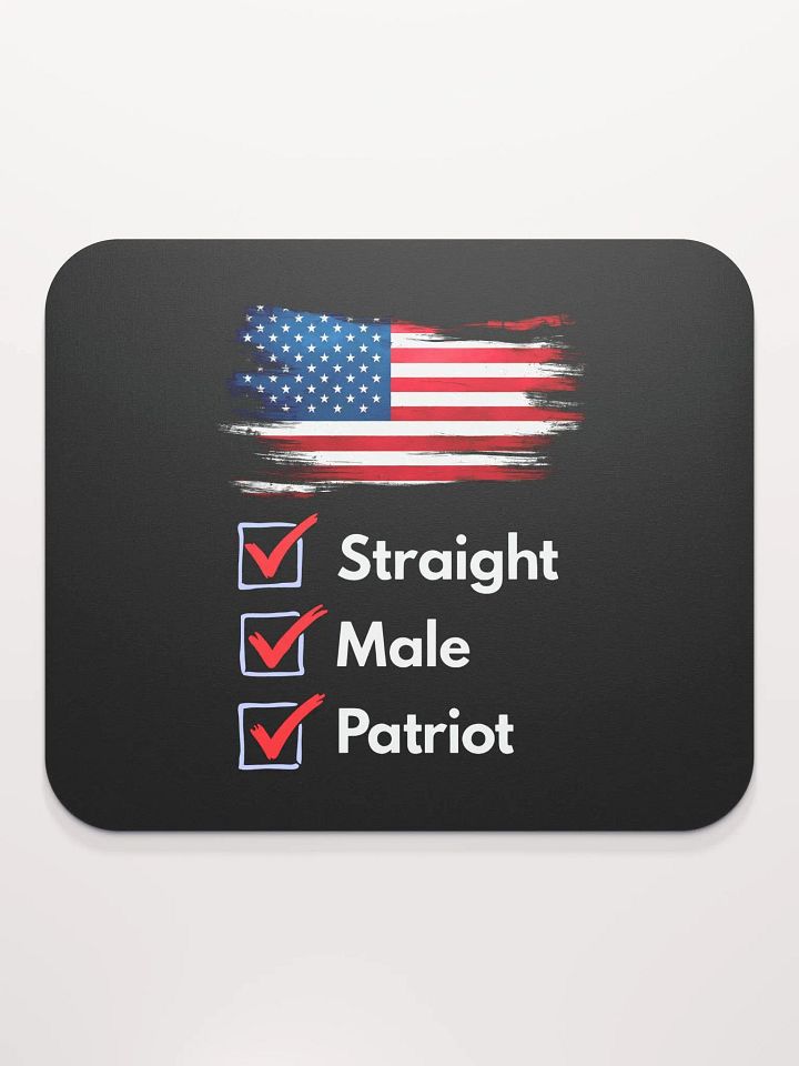 Mouse Pad: Male Checklist product image (2)